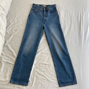 Levi’s Ribcage Straight denim